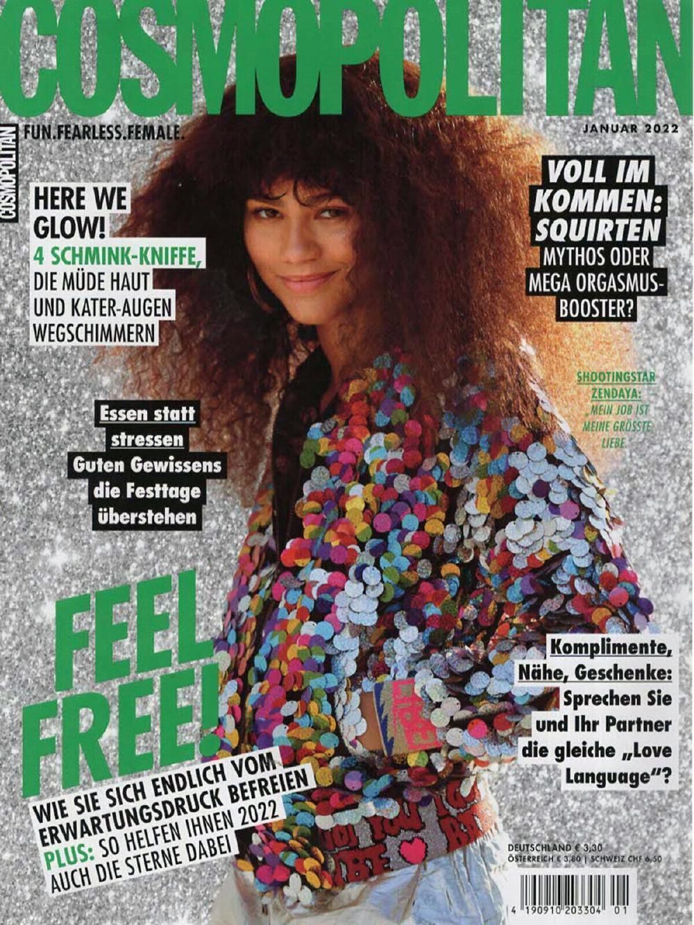 Cosmopolitan Revista Alemania 2022-01 – Zendaya – Edición original