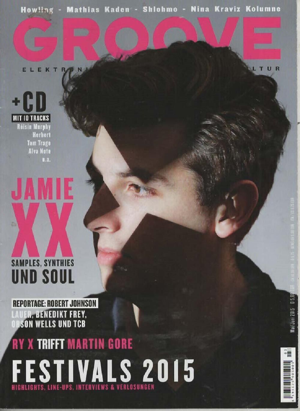 Groove Magazin Deutschland 2015 #154 Jamie XX Robert Johnson Martin Gore