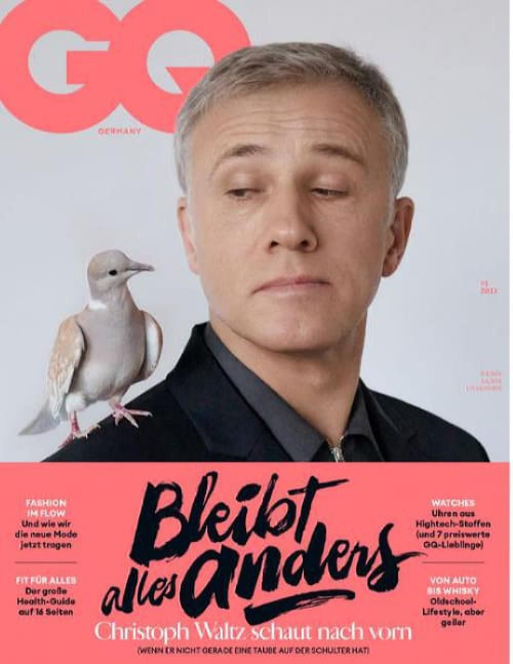 GQ Magazin Deutschland 2021-01 Christoph Waltz