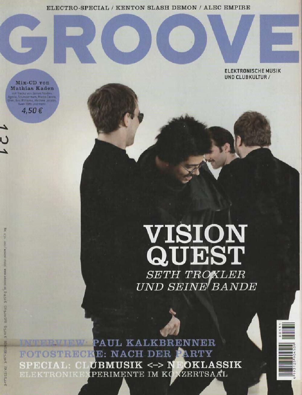 Groove Magazin Deutschland 2011 #131 Seth Troxler Kalkbrenner