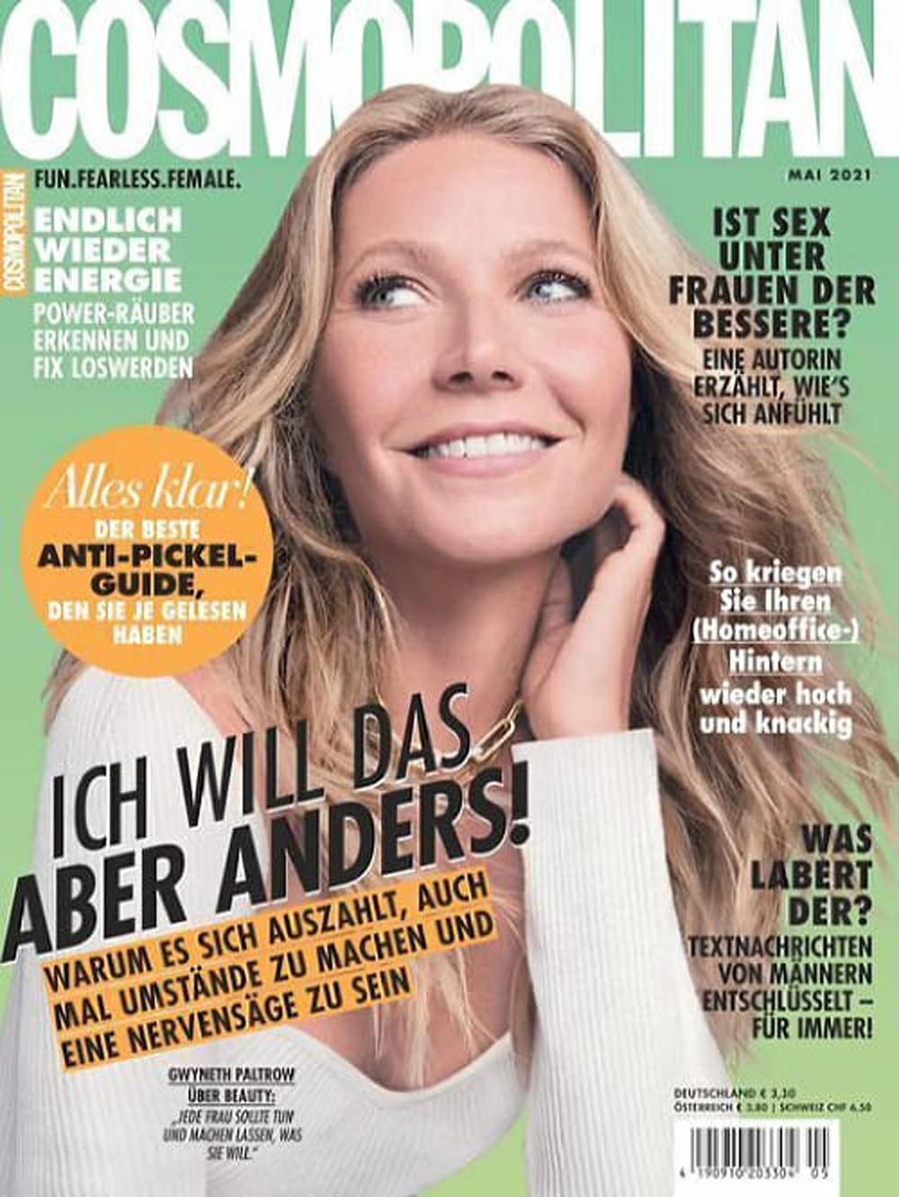 Cosmopolitan Magazin Deutschland 2021-05 Gwyneth Paltrow