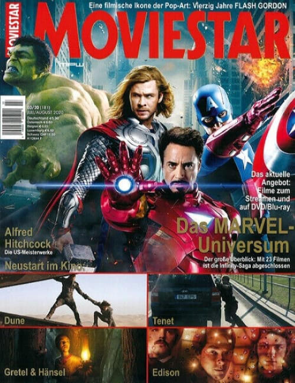 Moviestar Magasin Tyskland 2020 #181 Robert Downey JR. Originaludgave