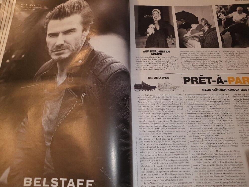 Frankfurter Allgemeine Magazin Deutschland 2014-12 David Beckham