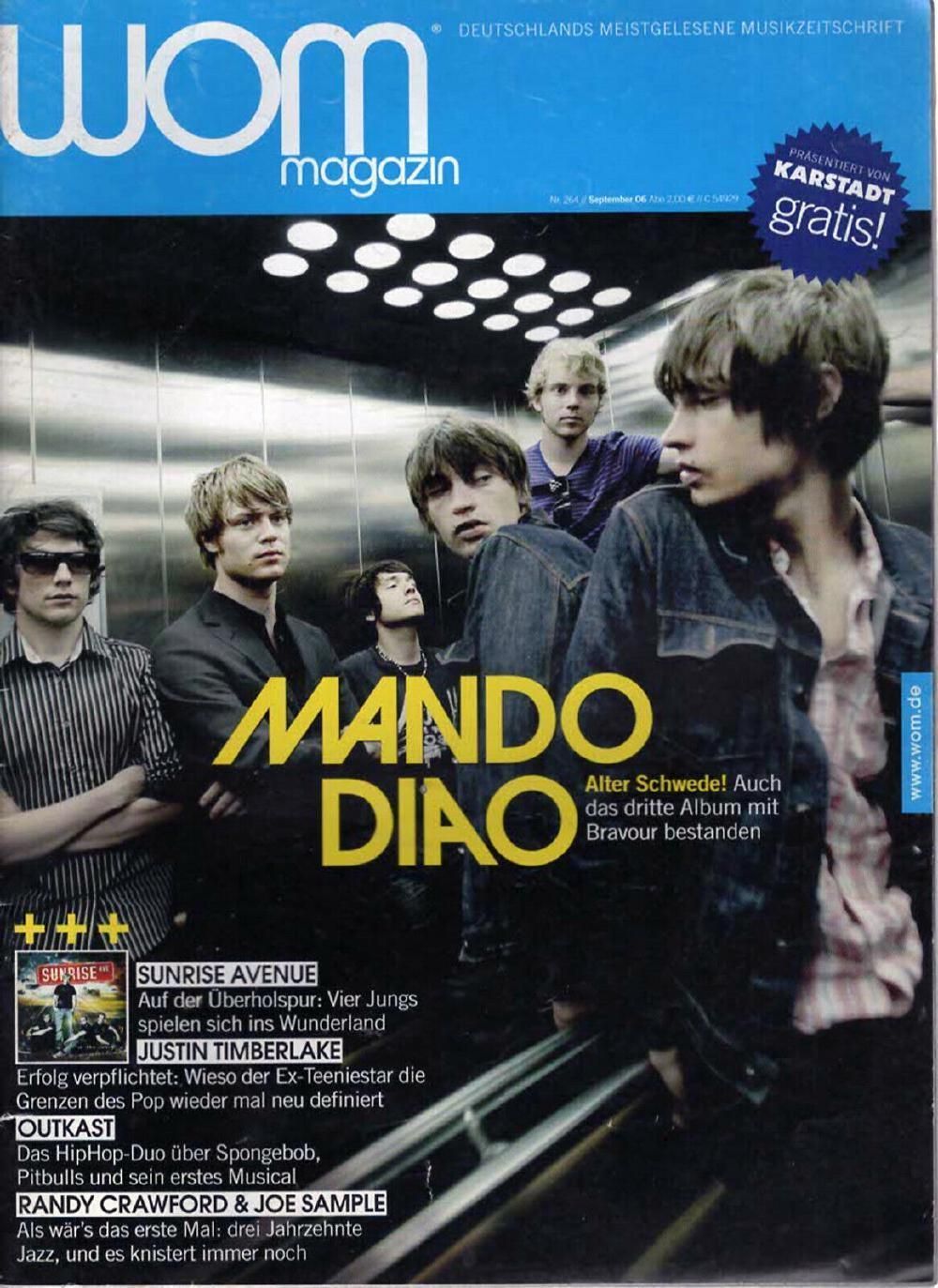 WOM Magazin Deutschland 2007 #264 Mando Diao