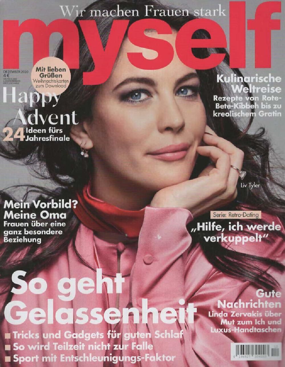 Myself Magazin Deutschland 2020-12 Liv Tyler