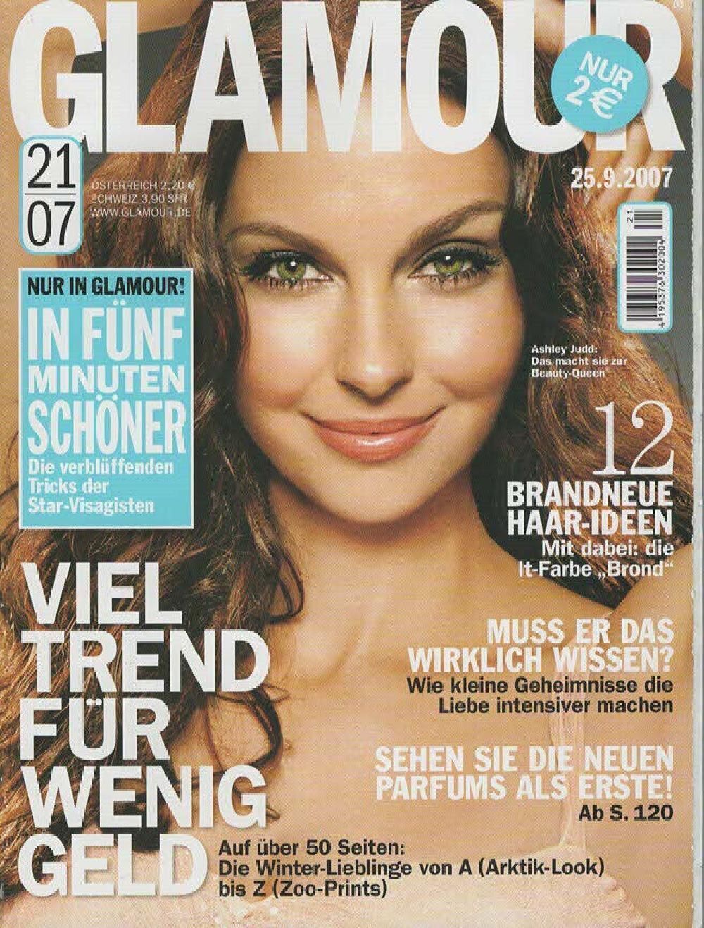 Glamour Magazin Deutschland 2008-21 Ashley Judd