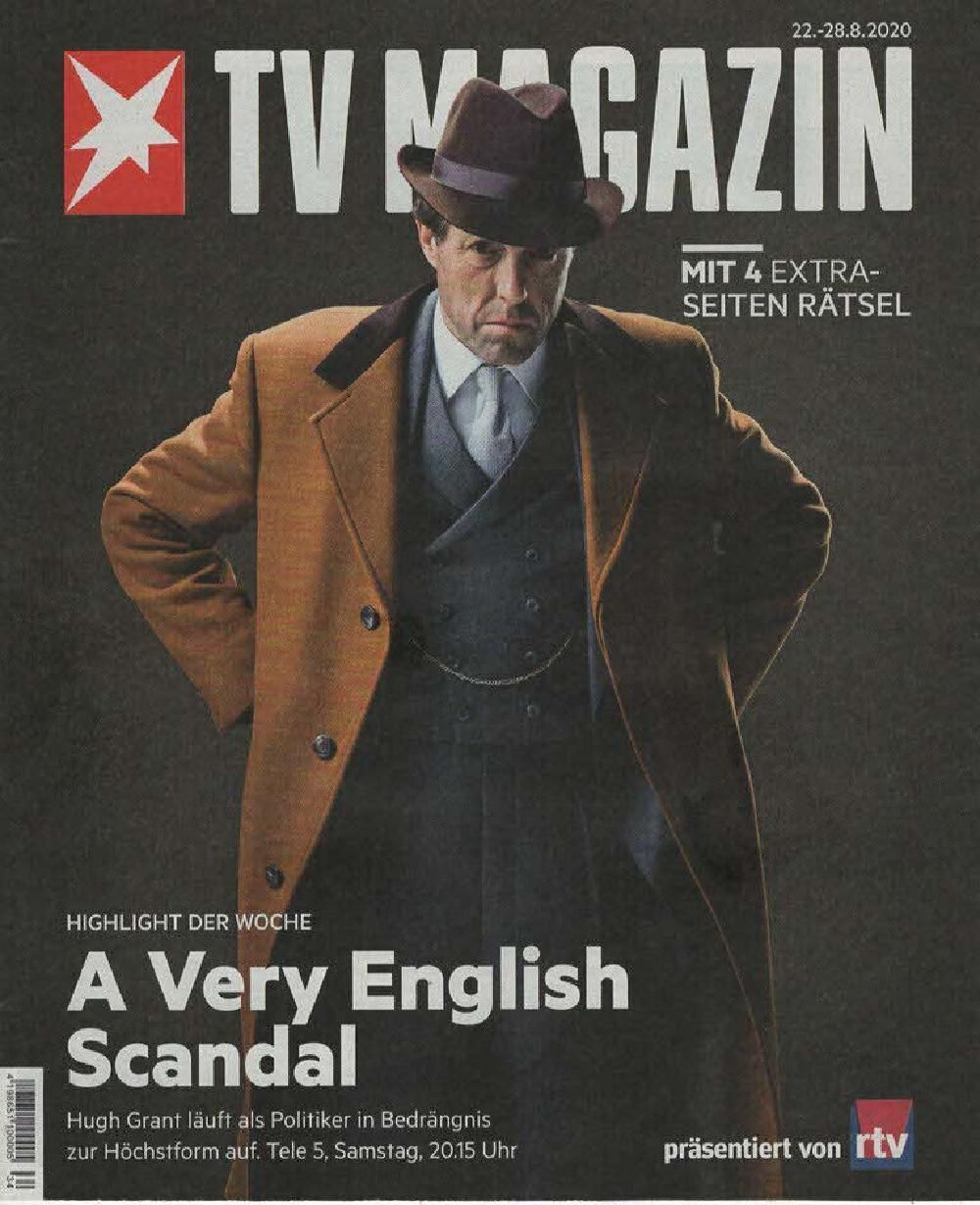 Stern TV Magazin Deutschland 2020-35 Hugh Grant