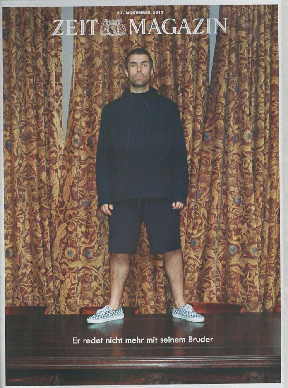 Zeit Tijdschrift Duitsland 2017-47 Oasis Liam Gallagher Noel Gallagher Originele uitgave