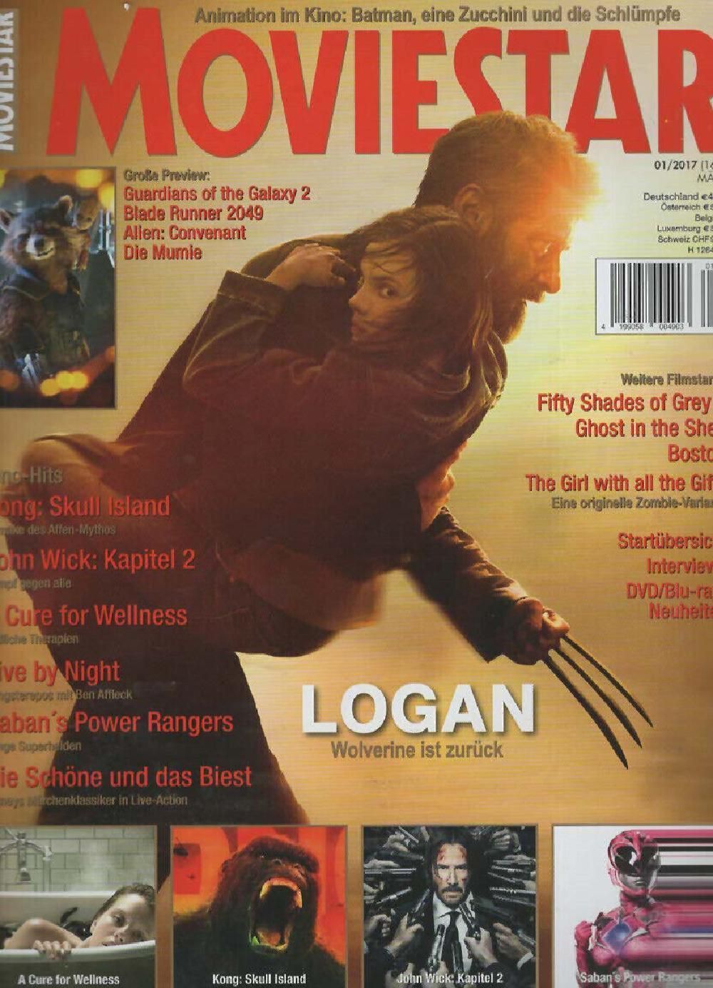 Moviestar Magazin Deutschland 2017 #161 Hugh Jackman Dafne Keen