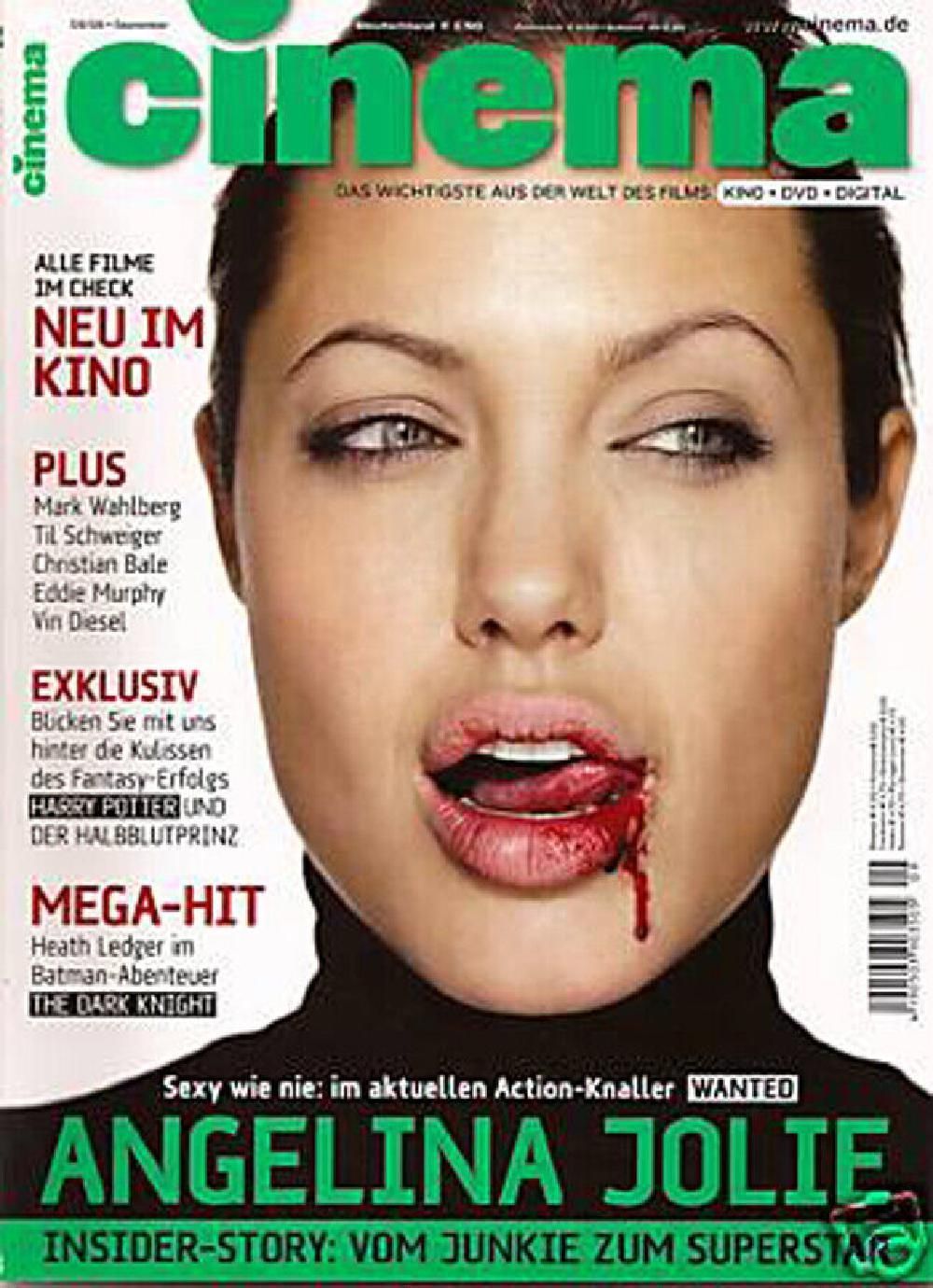Cinema Magazin Deutschland 2008-09 Angelina Jolie