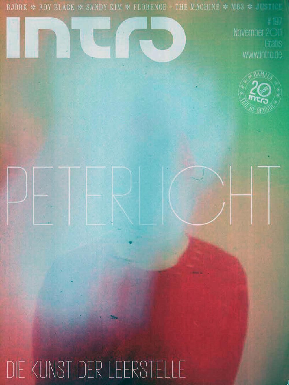 Intro Magazin Deutschland 2011 #197 Peter Licht Björk Sandy Kim M83 Florence