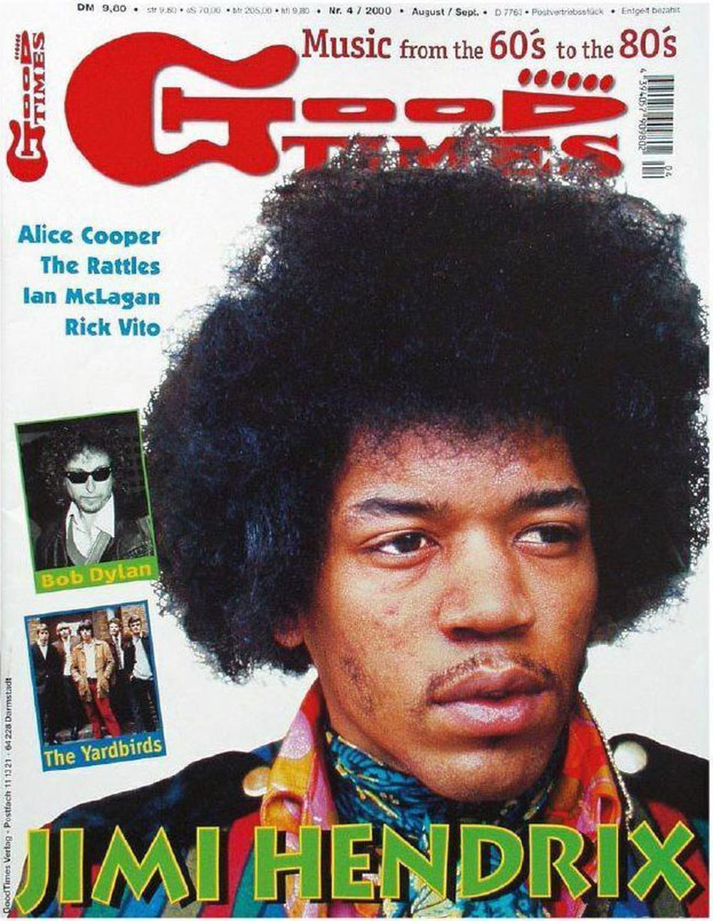 Good Times Magazin Deutschland 2000-04 Jimi Hendrix
