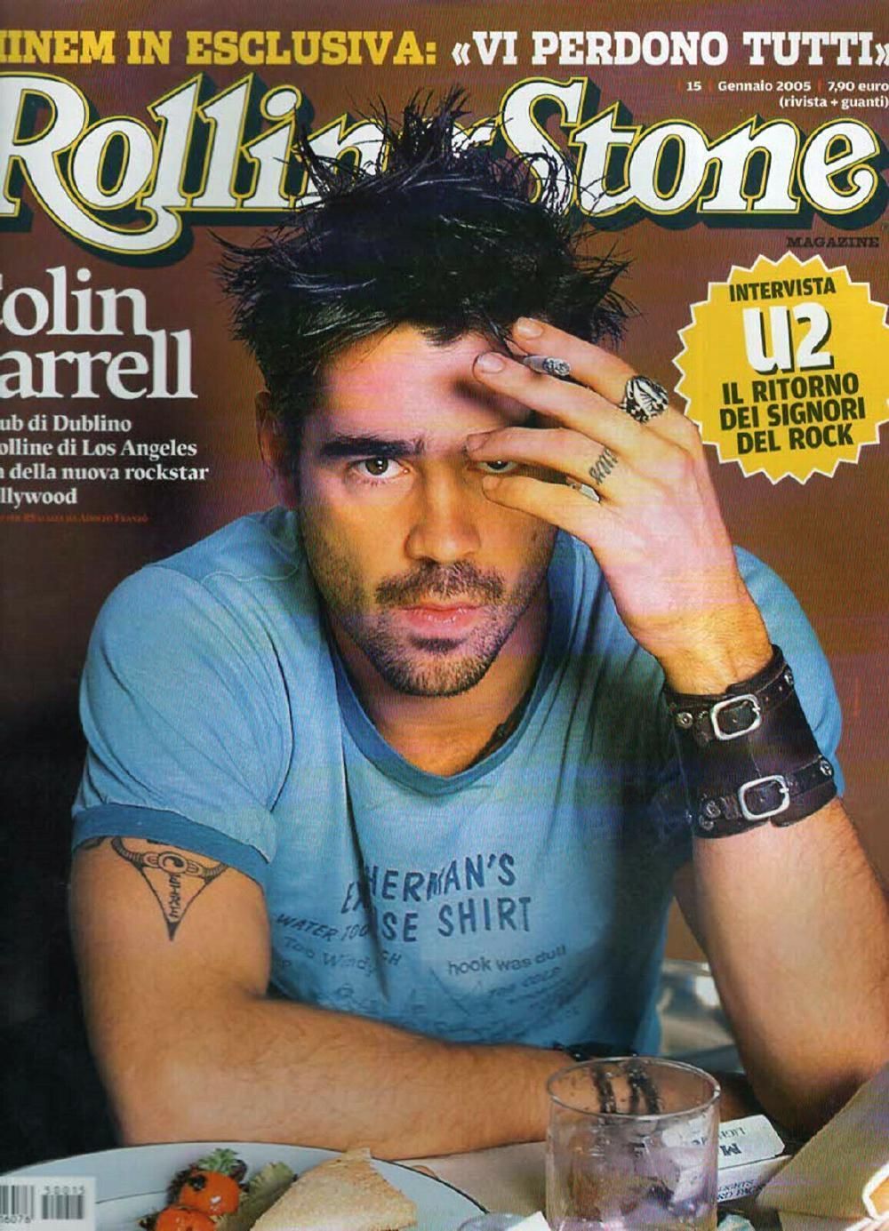 Rolling Stone Rivista Italia 2005 #15 Colin Farrell Eminem U2 Edizione originale