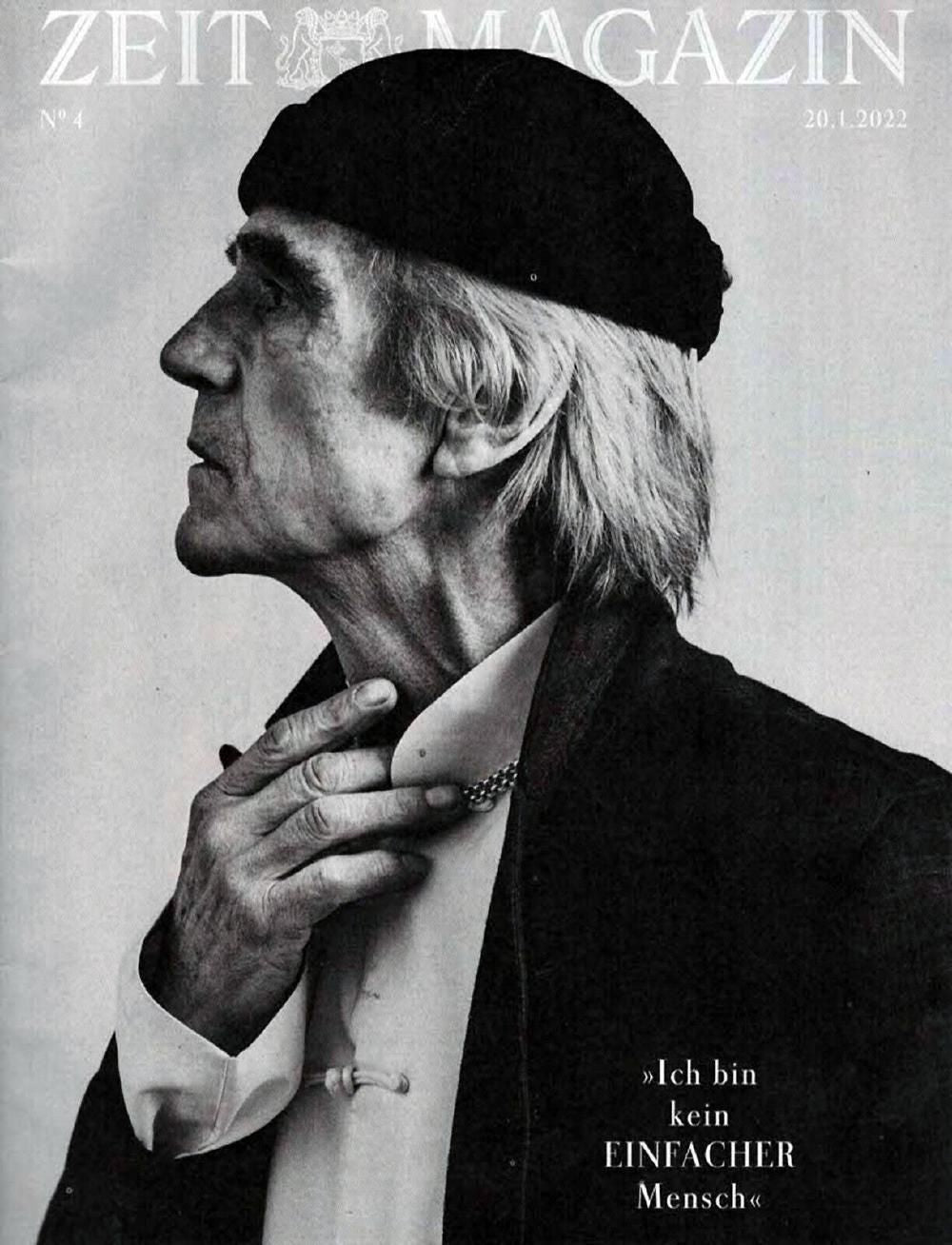 Zeit Magazin Deutschland 2022-04 Jeremy Irons