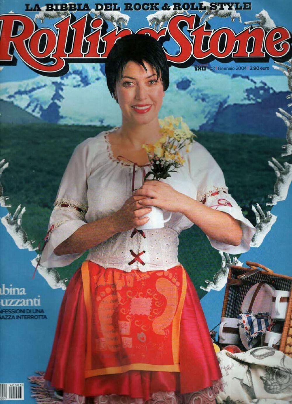 Rolling Stone Magazin Italien 2004 #3 Sabina Guzzanti