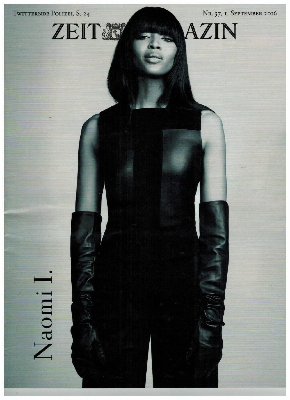 Zeit Magazin Deutschland 2016-37 Naomi Campbell