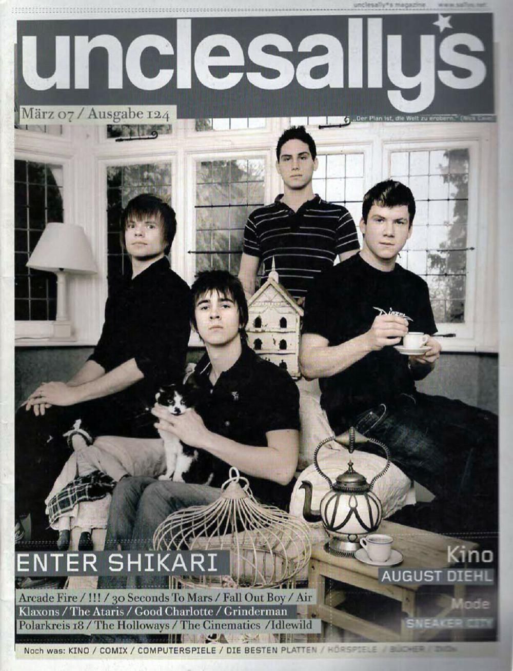 Unclesallys Magazin Deutschland 2007-03 Enter Shikari #124