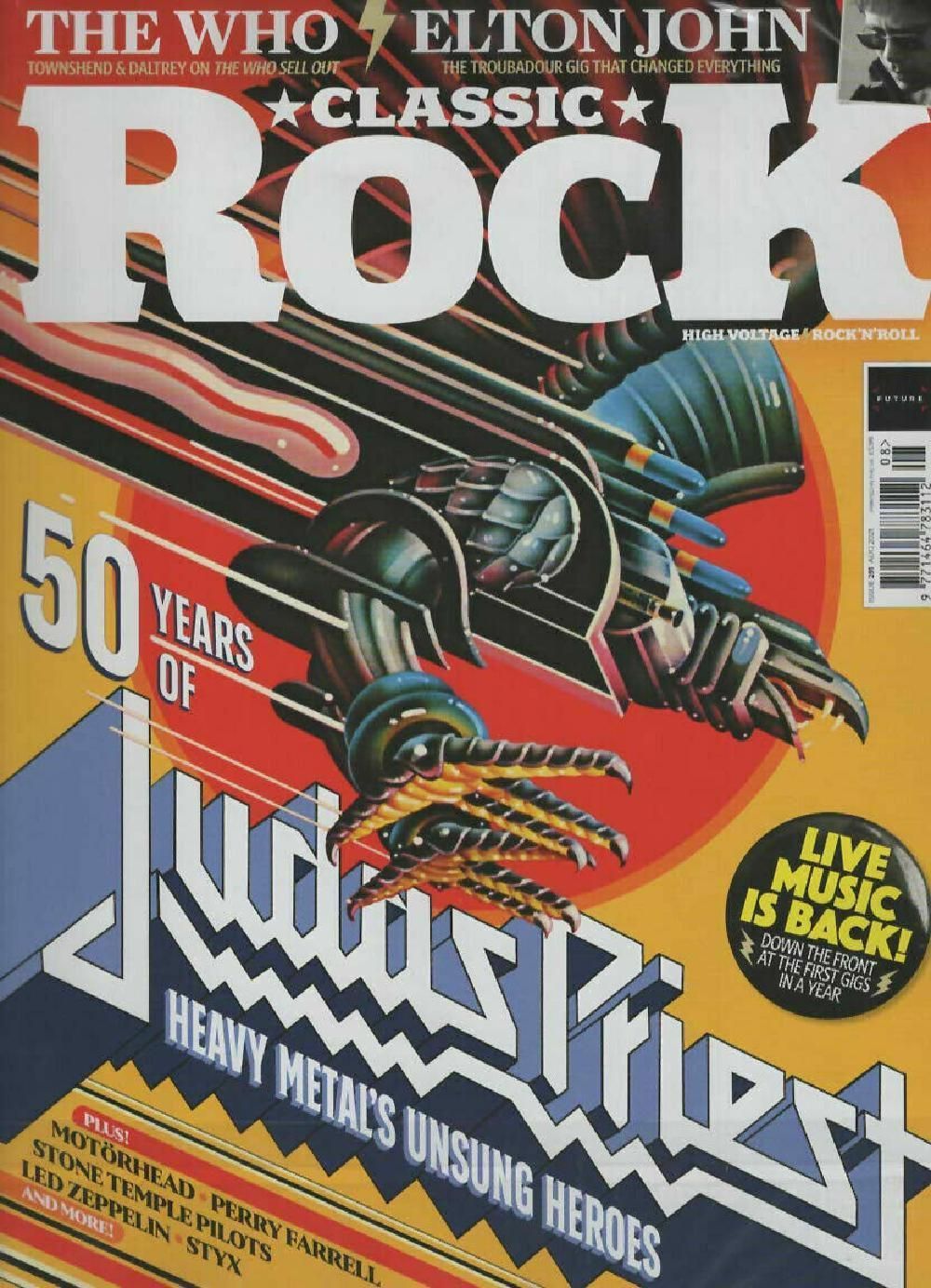 Classic Rock Magazin UK 2021 #291 Judas Priest