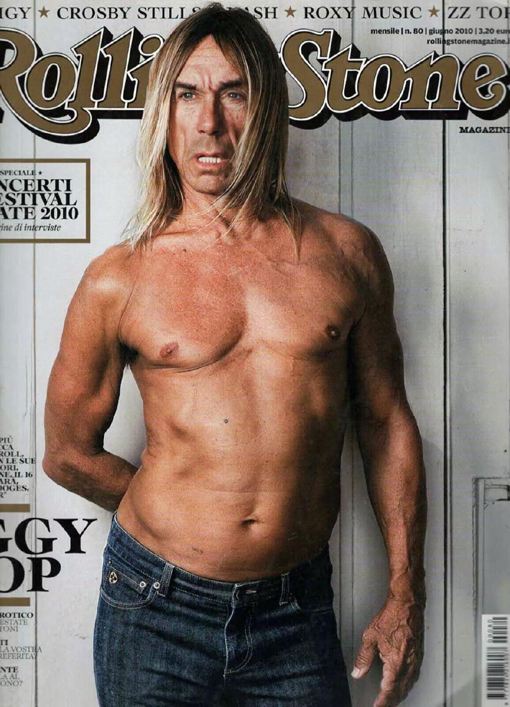 Rolling Stone Magazin Italien 2010 #80 Iggy Pop