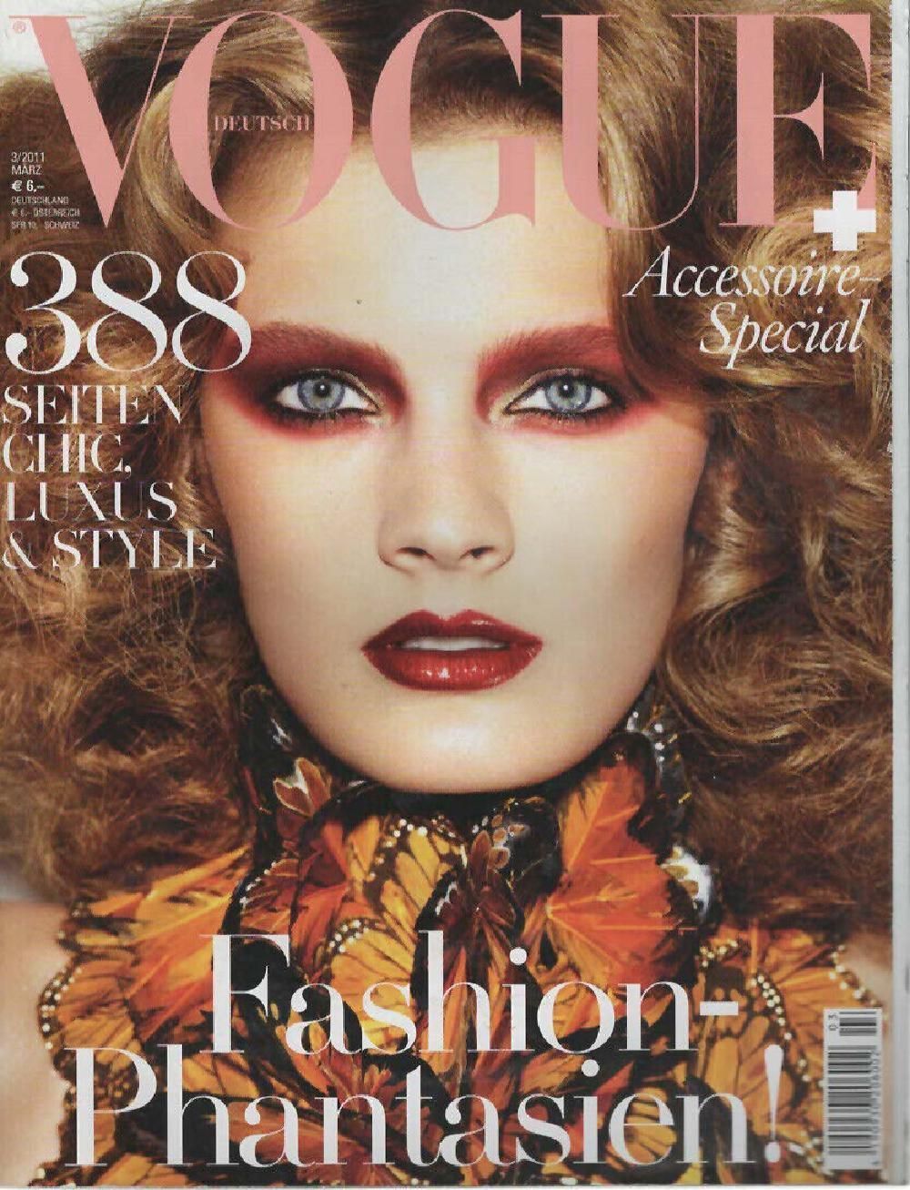 Vogue Magazin Deutschland 2011-03 Constance Jablonski