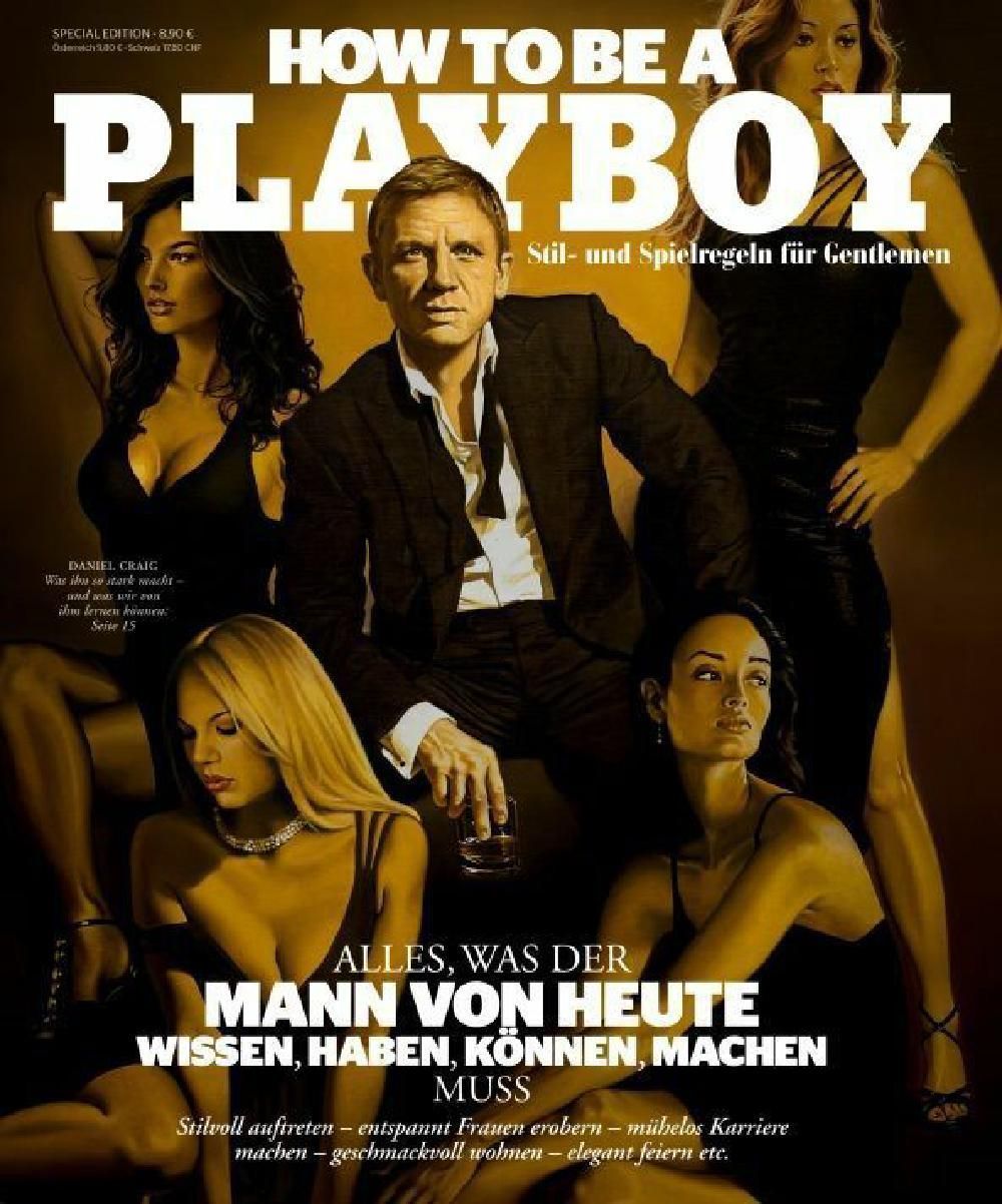 How To Be A Man Playboy Deutschland 2011 Daniel Craig