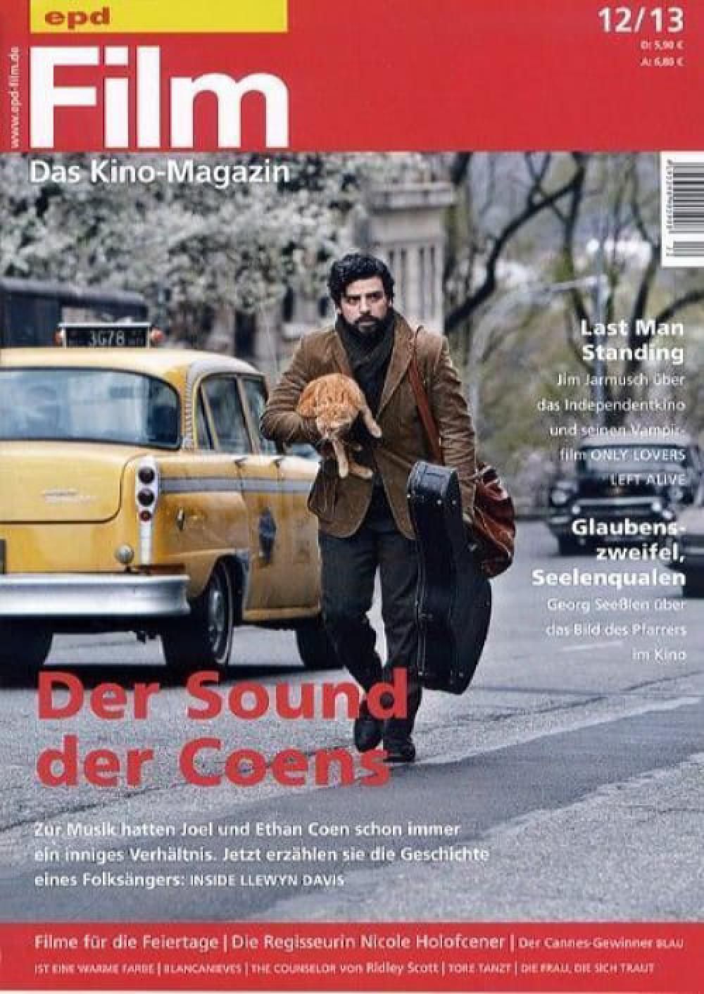 EPD Film Magazin Deutschland 2013-12 Oscar Isaac Jim Jarmusch