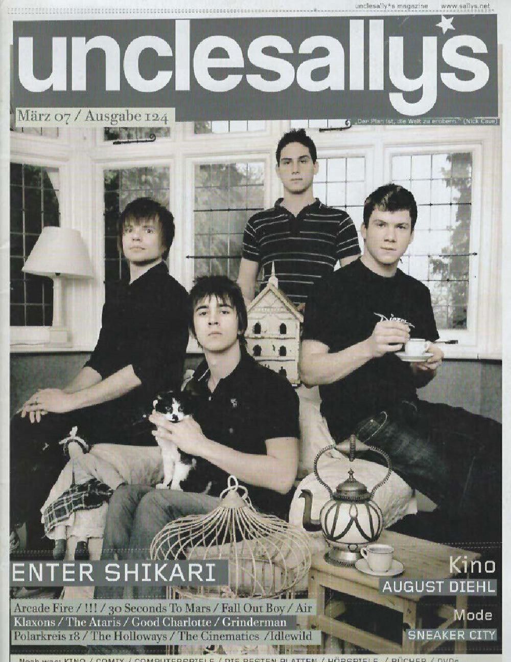 Unclesallys Magazin Deutschland 2007 #124 Enter Shikari