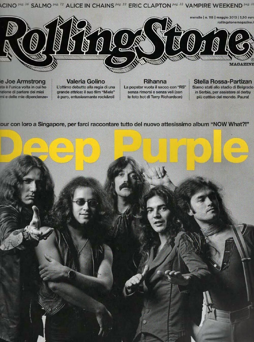 Rolling Stone Magazin Italien 2013 #115 Deep Purple Rihanna Billie Joe Armstrong