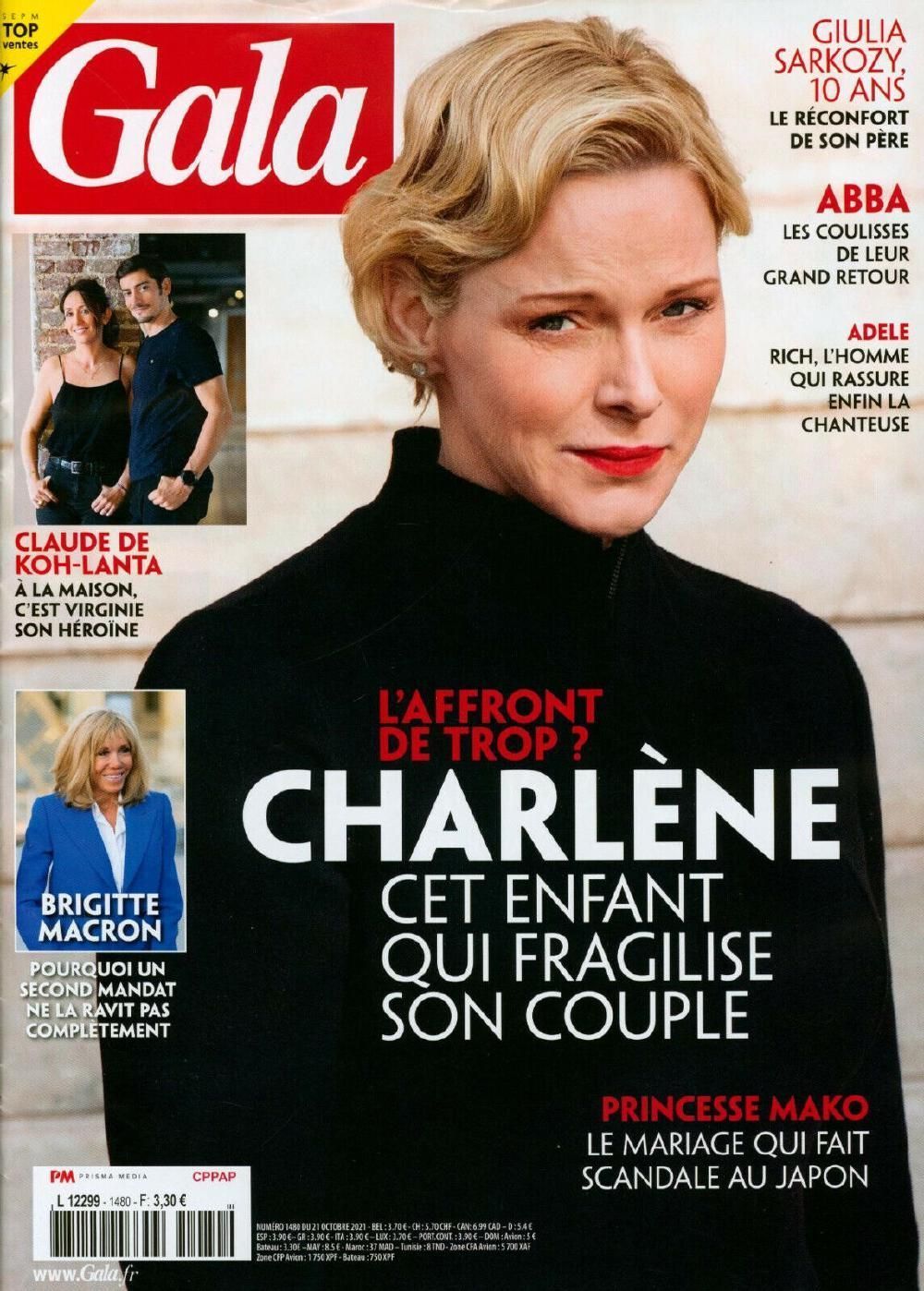 Gala Revista França 2021 #1480 Charlene Monaco Abba