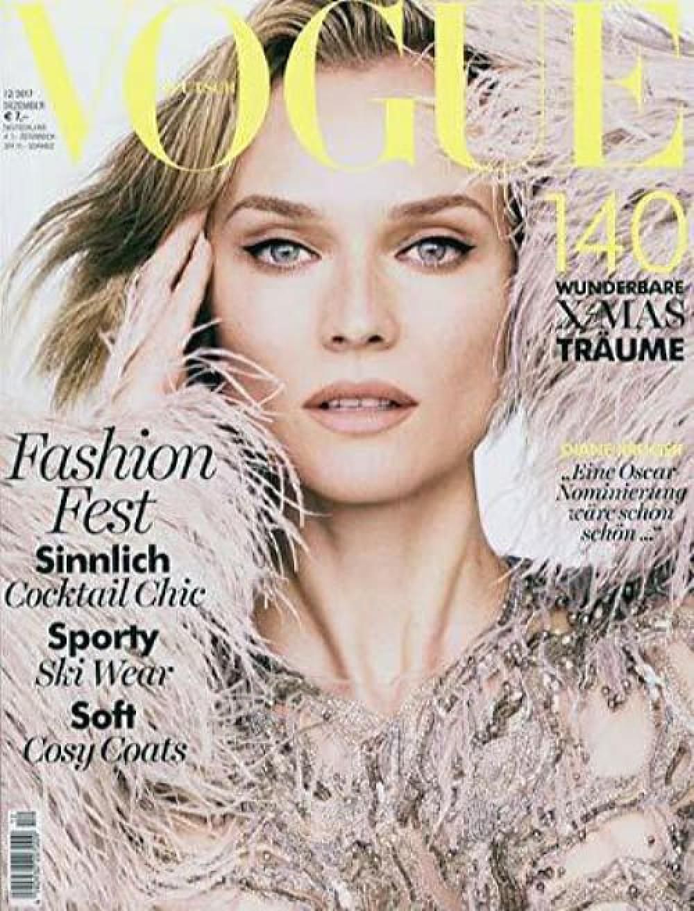 Vogue Magazin Deutschland 2017-12 Diane Kruger