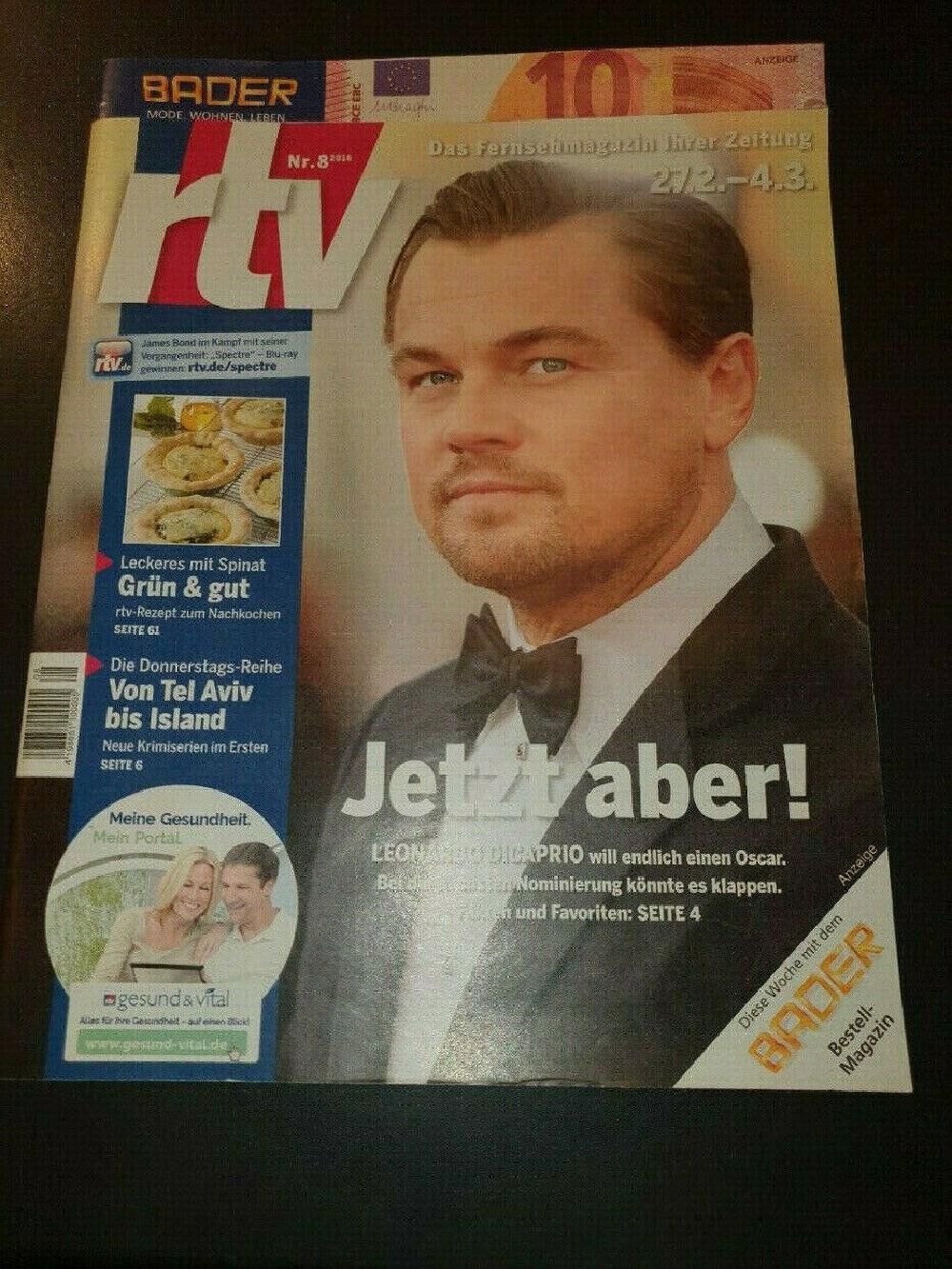 Rtv Magazin Deutschland 2016-08 Leonardo DiCaprio
