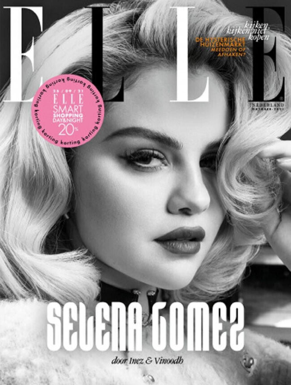 Elle Rivista Paesi Bassi 2021-10 Selena Gomez Edizione originale