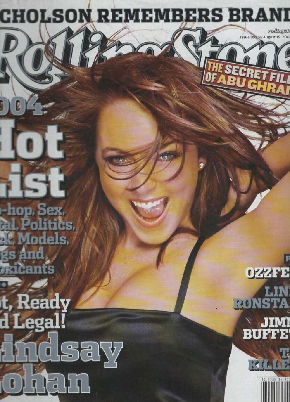 Rolling Stone Lehti USA 2004 #955 Lindsay Lohan Alkuperäinen painos