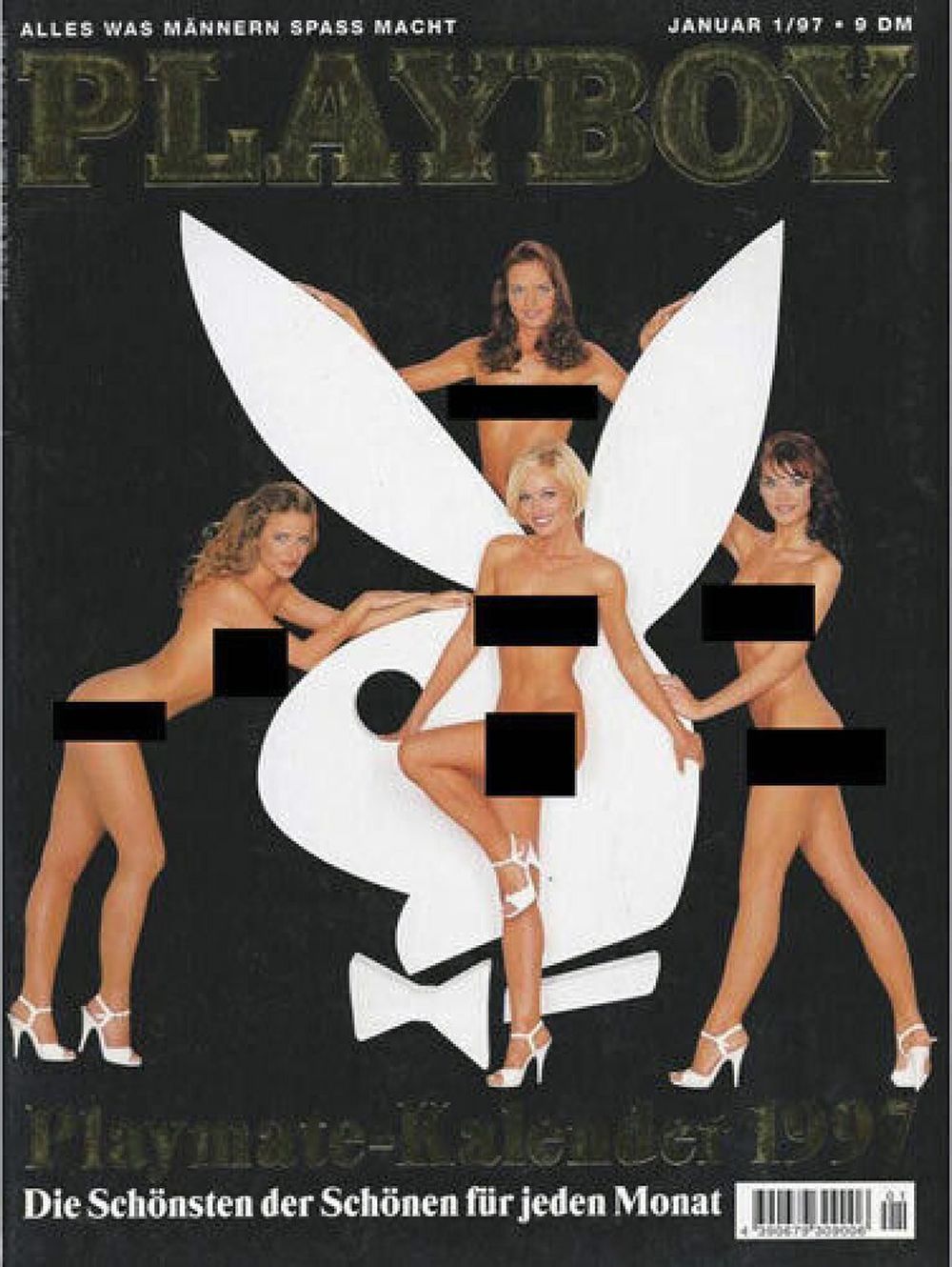 Playboy Magazin Deutschland 1997-01 Monroe Prince Pamela Anderson