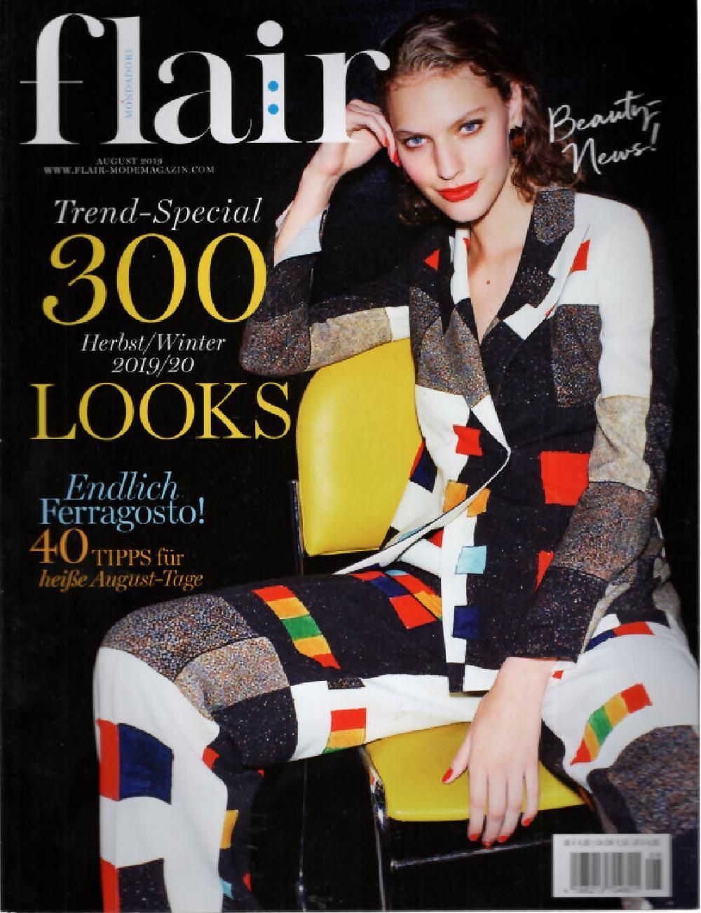 Flair Magazine Germany 2019-08 Maggie Jones Original Print Issue
