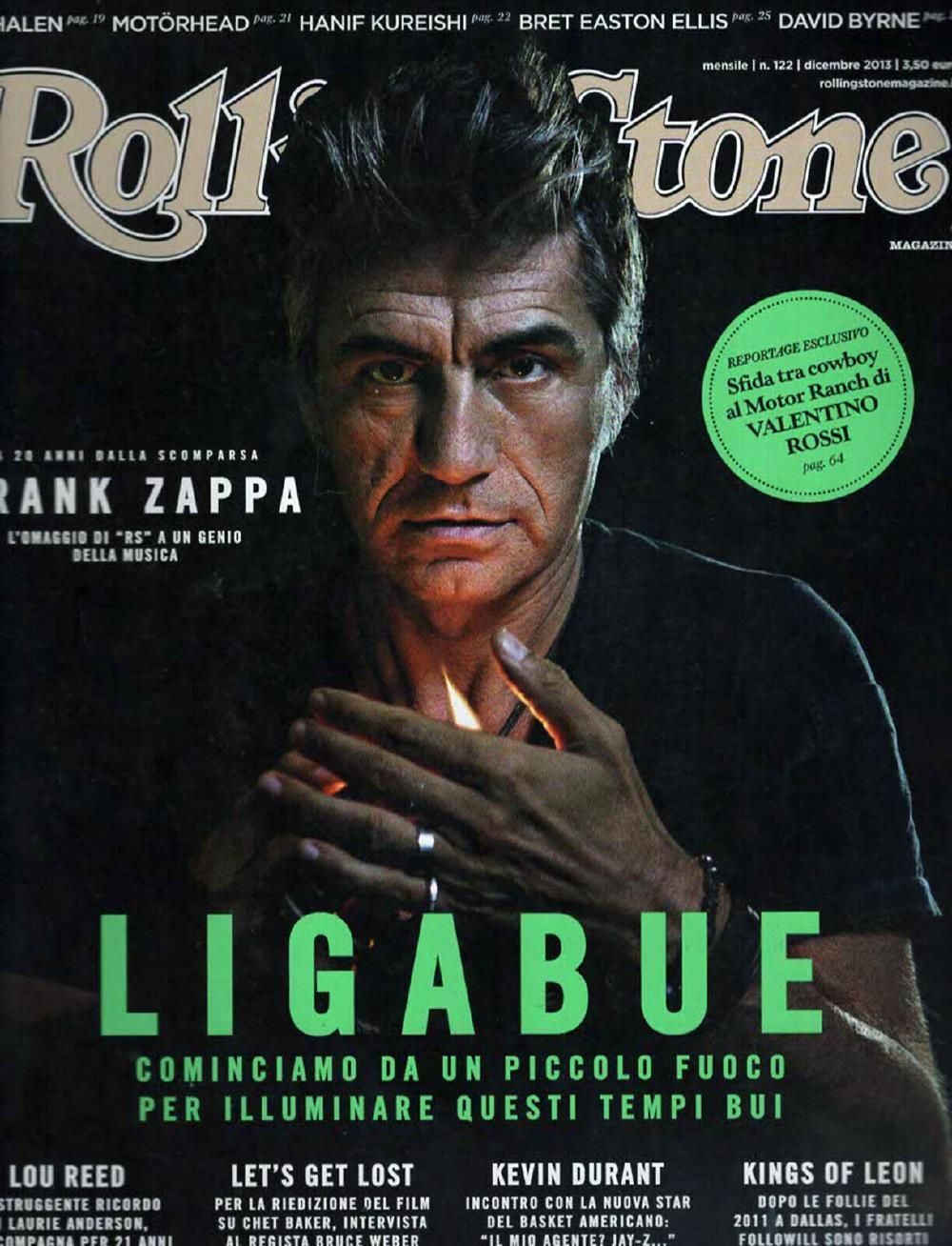 Rolling Stone Magasin Italien 2013 #122 Ligabue