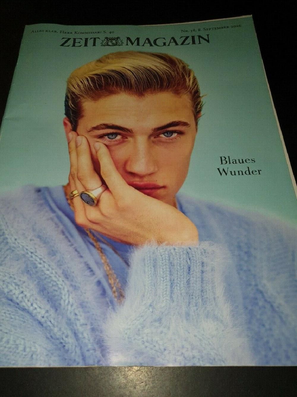 Zeit Magazin Deutschland 2016-38 Lucky Blue Smith