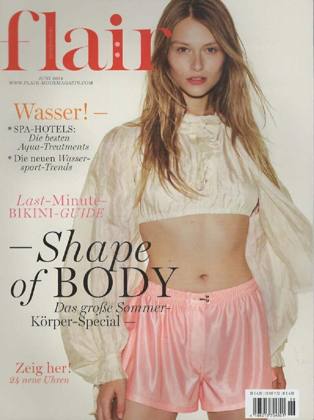 Flair Magazin Deutschland 2018-06 Justine G