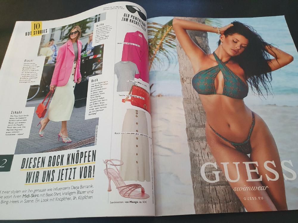 Grazia Magasin Tyskland 2022-19 Daniela De Jesus Originaludgave