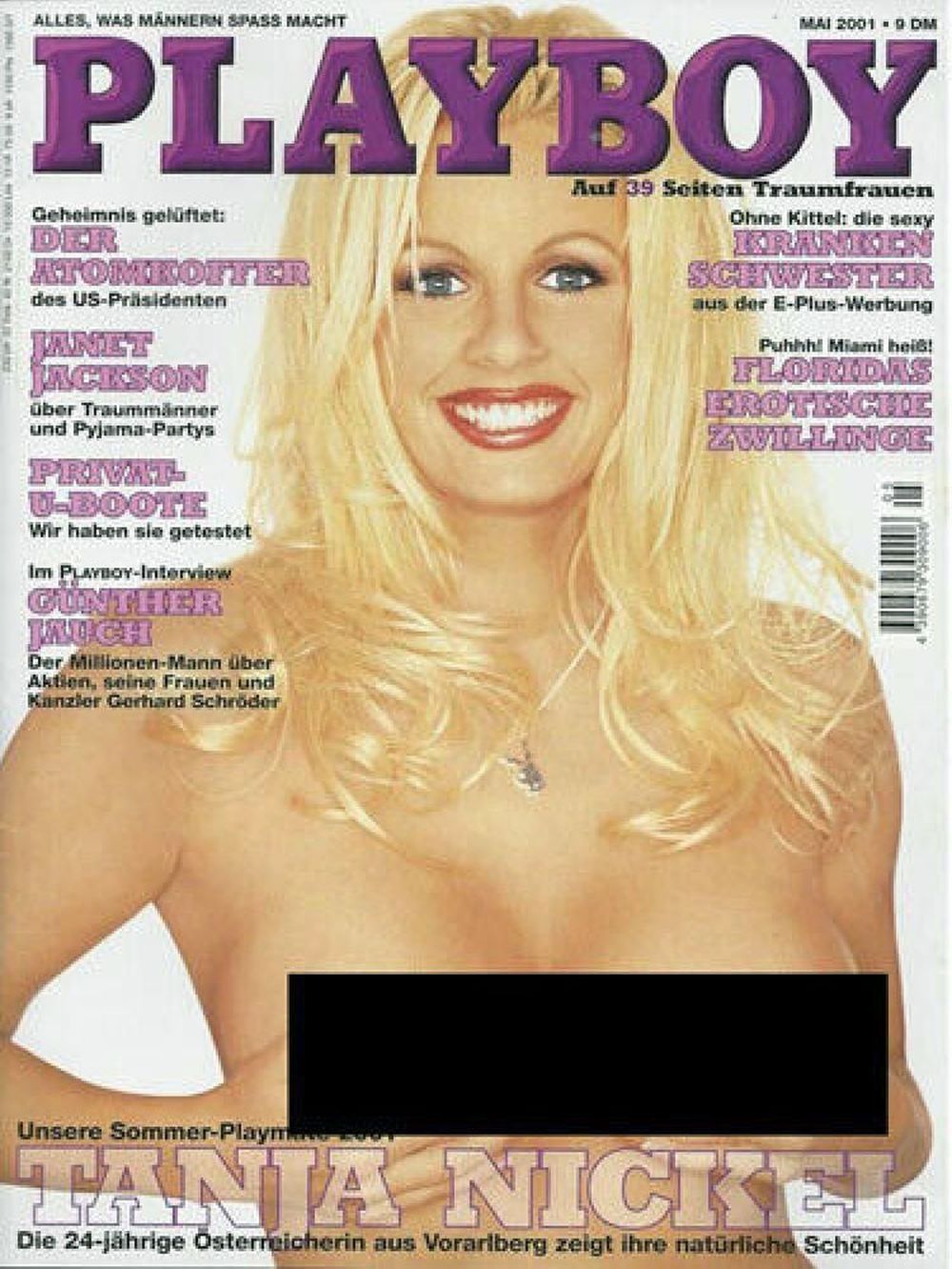 Playboy Magazin Deutschland 2001-05 Tanja Nickel Janet Jackson