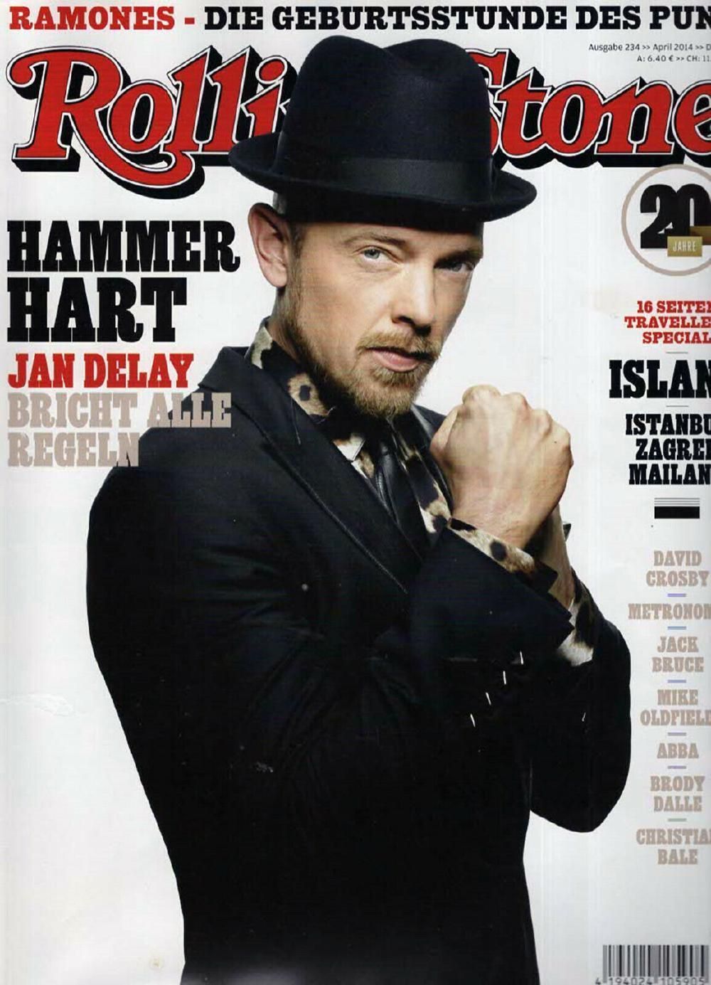 Rolling Stone Magazin Deutschland 2014-04 Jan Delay Ramones Green Day #234