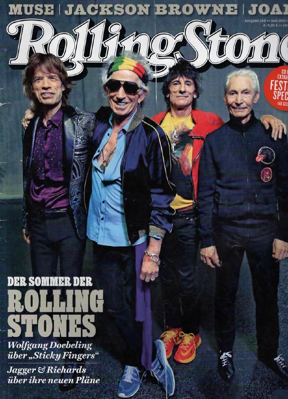Rolling Stone Magazin Deutschland 2015-06 Rolling Stones Jackson Browne