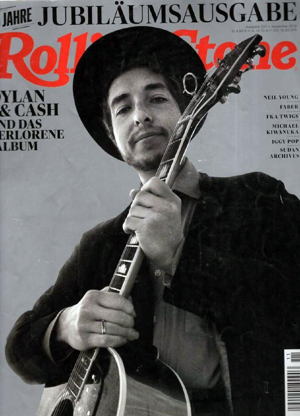 Rolling Stone Magazin Deutschland 2019-11 Bob Dylan Neil Young Faber Iggy Pop #301