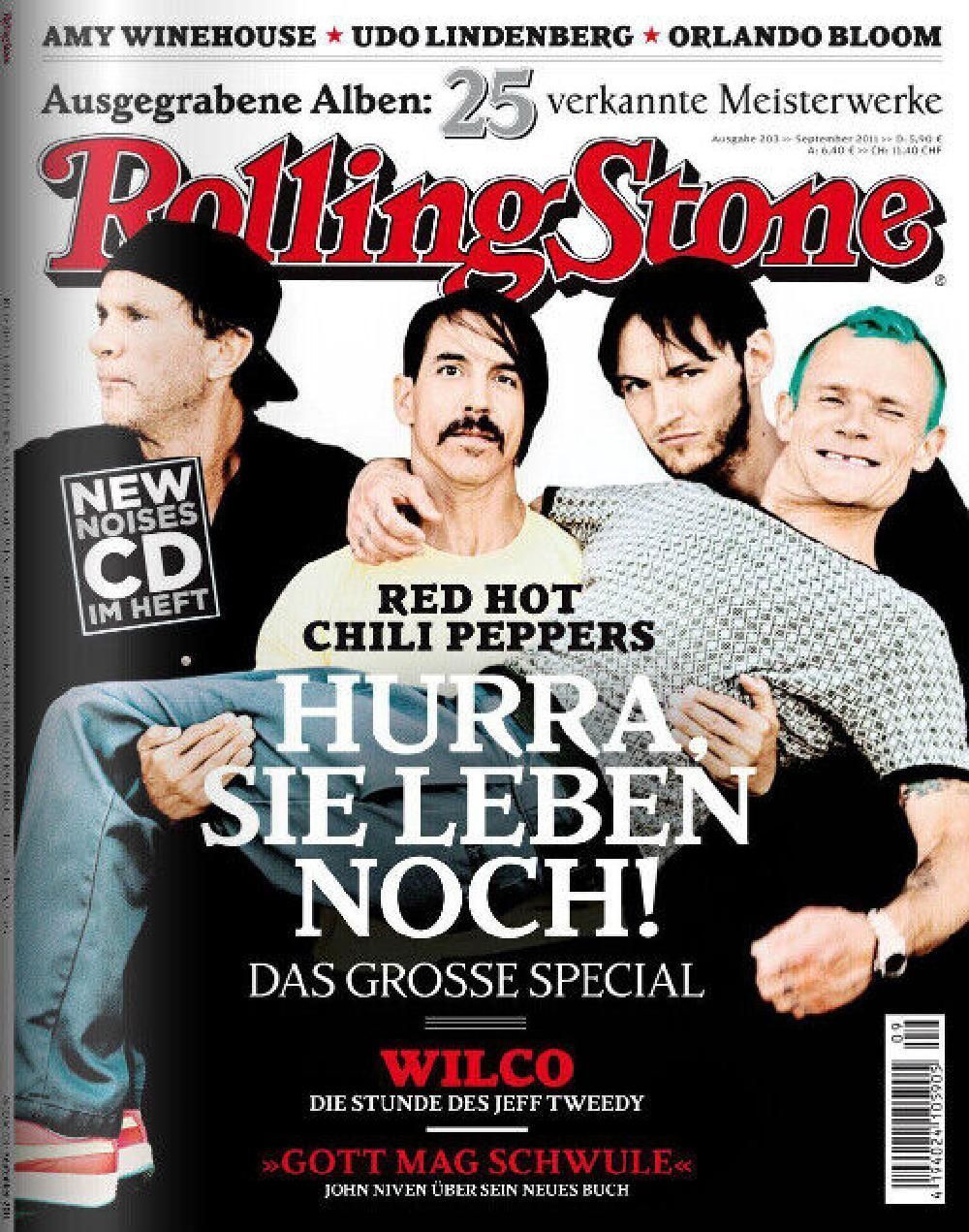 Rolling Stone Magazin Deutschland 2011 #203 Red Hot Chili Peppers