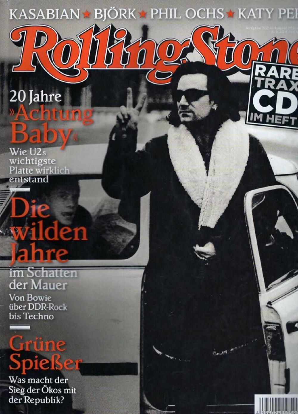Rolling Stone Magazin Deutschland 2011-08 Bono U2 Bowie Björk Katy Perry #202