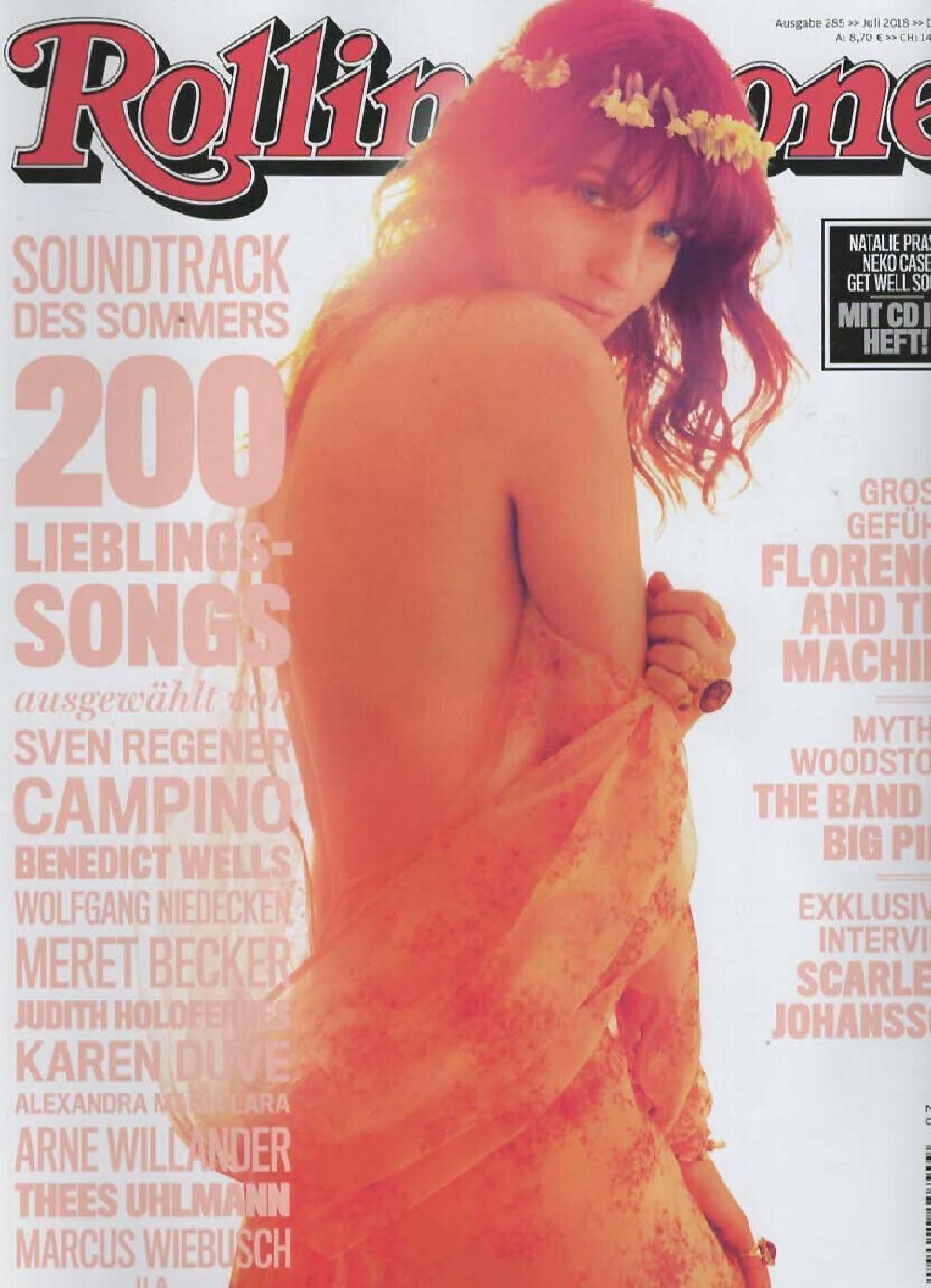 Rolling Stone Magazin Deutschland 2018-07 Florence Welch