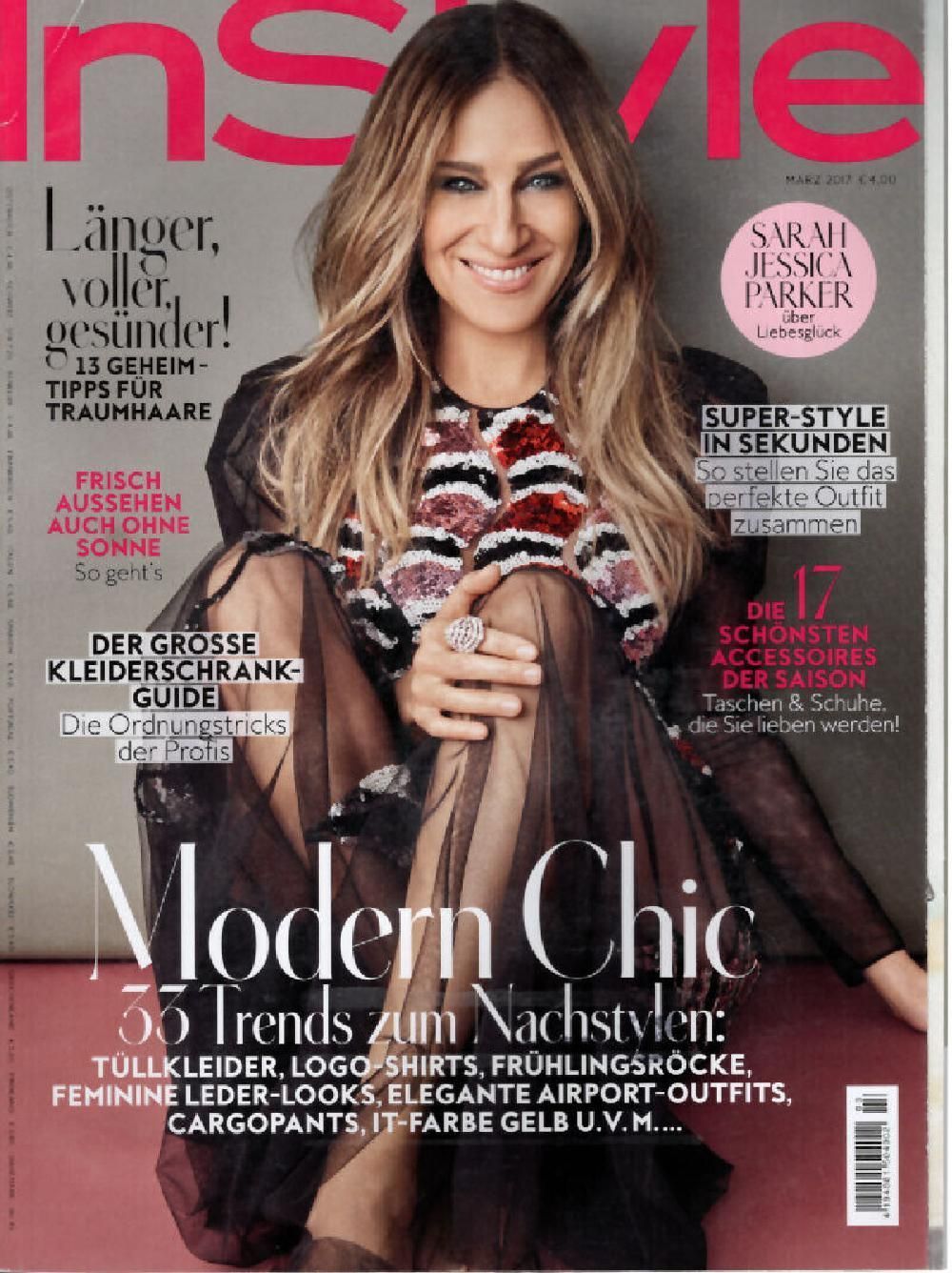 InStyle Magazin Deutschland 2017-03 Sarah Jessica Parker