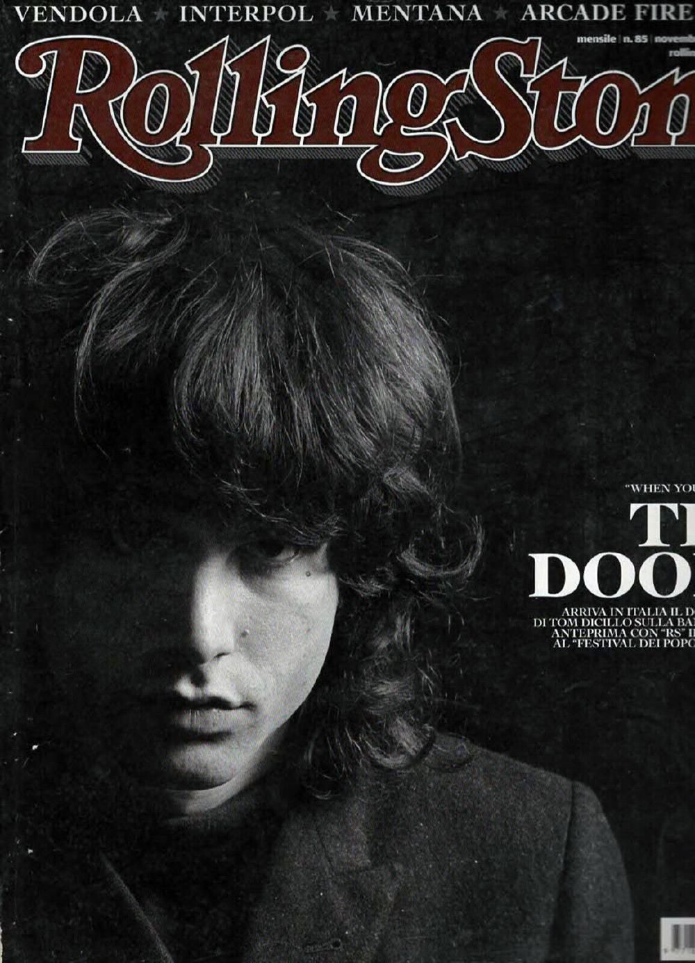 Rolling Stone Magazine Italy 2010 #85 The Doors Arcade Fire Original Print Issue