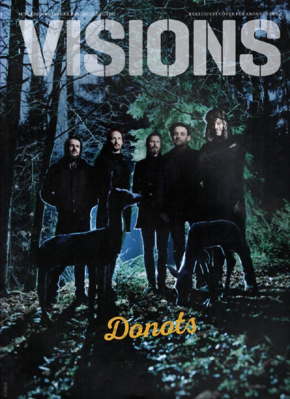 Visions Magazin Deutschland 2018-01 Donots Edition #298