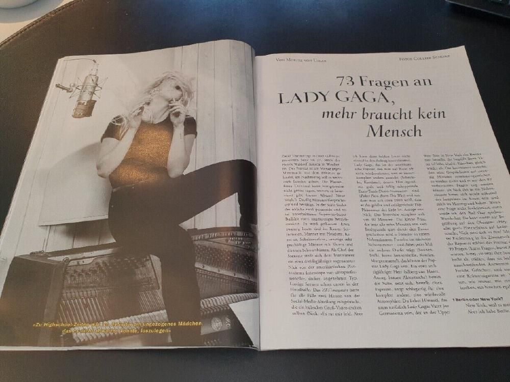 Zeit Magazin Deutschland 2016-41 Lady Gaga